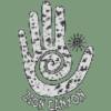 "Hand Print with Spiral & Sun Symbol"
Design 09--Center Chest Placement
Color--Safari Green
Price--$17.95  
 
Click:  "Close (X)" button at right to exit this screen or "Prev/Next" buttons at the top to view other colors